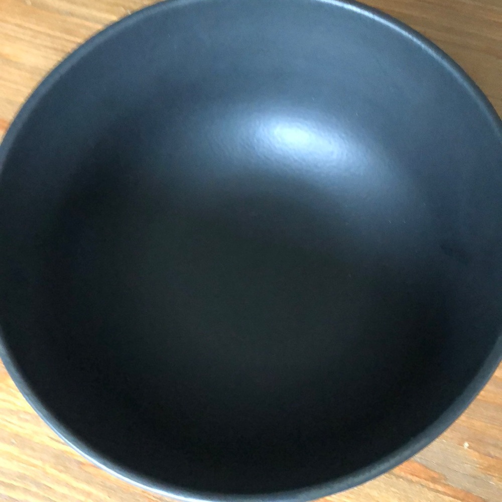 Rae Dunn Black happy Halloween bowl skeletons - Picture 2 of 4